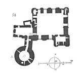 Plan of the keeps.