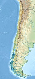 Hudson lies in southernmost Chile