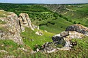 La Castel landscape reserve near Gordinești, Edineț