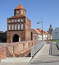 Rostocker Tor und Marienkirche in Ribnitz