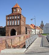 Rostocker Tor and Marienkirche