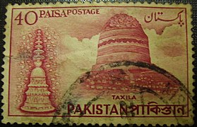 Stupa in Taxila.