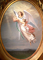 Jean-Léon Gérôme, A Soul Carried Away by an Angel, 1853