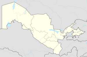 Boʻz is located in Uzbekistan