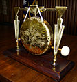 City Council Mayoral gong. Stolen 2 January 2009, remains unfound