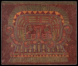A wall painting in Teotihuacan