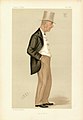 Caricature of Sir Walter Barttelot, 1st Baronet c. 1886.