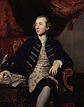 Sir Joshua Reynolds's portrait of Warren Hastings; 1766–1768.[114]
