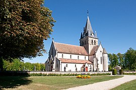The church in Maisons-en-Champagne