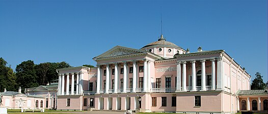 Ostankino Palace, Moscow, Russia, by Francesco Camporesi, completed in 1798