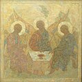 Holy Trinity by M. Presnyakov (inspired by Andrei Rublev's famous icon)
