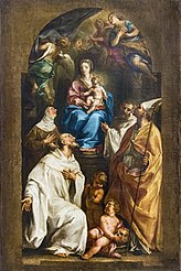 Madonna enthroned with Child and Saints of the Gabrielli di Gubbio family, 1736, Gallerie dell'Accademia, Venice