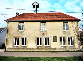 The town hall in Blussangeaux