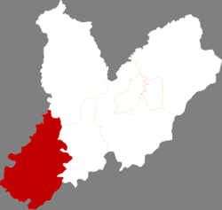 Location of the city