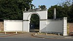 Entrance Gateway of Chiswick Park Immediately West of Obelisk