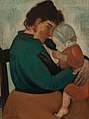 Mutterschaft (Frau aus Ostende) (1913)