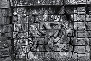 Outside south wall group, probably Shiva and companions