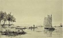 etching: View of Whitlingham