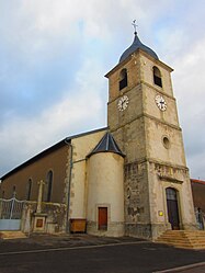 The church in Bréhain