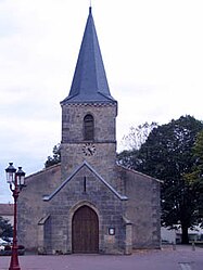The church in Canéjan