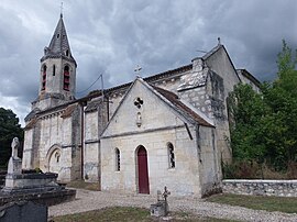 The church in Saint-Germain-de-la-Rivière