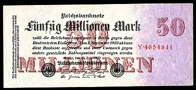 GER-98a-Reichsbanknote-50 Million Mark (1923)