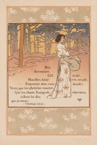 George Auriol, Trembling Woods (Bois Frissonants), 1893, colour lithograph