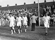 Members of India national team at the 1948 Olympics