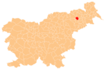 The location of the Municipality of Duplek