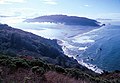 Image 64This estuary of the Klamath River is a transition zone between a freshwater river environment and a saltwater marine environment. Due to land runoff, river mouths and estuary waters can be turbid and nutrient rich, sometimes to the point of eutrophication. (from Coastal fish)