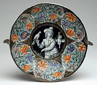 Plate, attributed to Jacques Laudin, 17th century