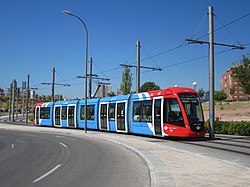 An LRV on Line ML-1 in 2011.