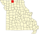 A state map highlighting Mercer County in the northwestern part of the state.
