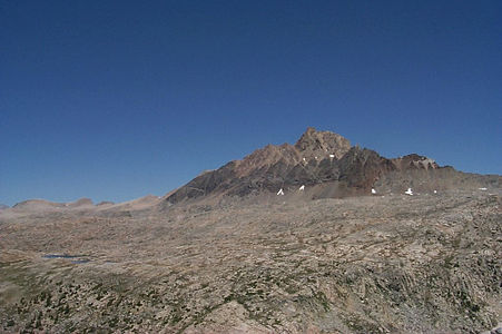 Mount Humphreys in the Sierra Nevada.