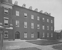 Black and white photograph of Mulledy Hall