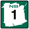New Brunswick Route 1