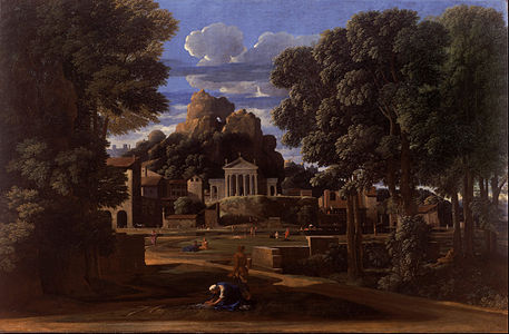 Landscape with the Ashes of Phocion, 1648, Walker Art Gallery