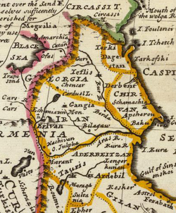 Northwestern part of the Safavid Empire