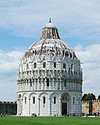 The Baptistry in Pisa, Italy