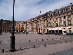 Place Vendôme (1699–1702) by Jules Hardouin-Mansart