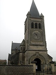 The church in Pontoise-lès-Noyon