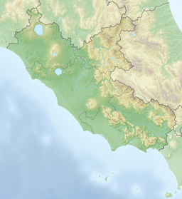 Lake Fondi Lago di Fondi is located in Lazio
