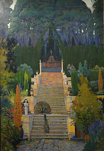 Stately Garden, Palma de Mallorca, 1912