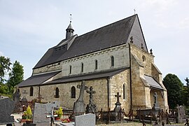 The church in Saint-Loup-Terrier