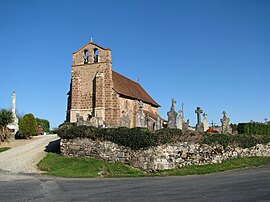 The church in Sainte-Trie