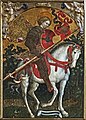 Michele Giambono: Chrysogonus zu Pferde, ca. 1444, San Trovaso, Venedig