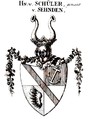 Wappen der Schüler genannt von Sehnden