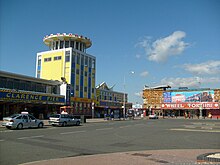 A view of the Southsea Promenade, which contains arcades, restaurants, cinemas and a pier (which cannot be seen in this photograph)