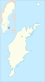 Galgberget, Visby is located in Gotland