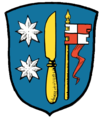 Wappen der ehemaligen Gemeinde Greßthal, heute Wasserlosen
